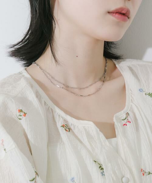 SMELLY / スメリー ネックレス・ペンダント・チョーカー | ステンレスバーチェーン2セットネックレス | 詳細6