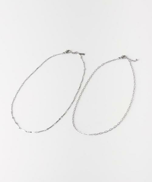 SMELLY / スメリー ネックレス・ペンダント・チョーカー | ステンレスバーチェーン2セットネックレス | 詳細7