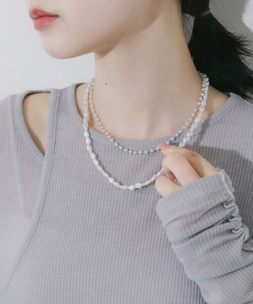 SMELLY / スメリー ネックレス・ペンダント・チョーカー | イビツパール2セットネックレス | 詳細1