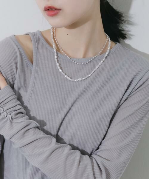 SMELLY / スメリー ネックレス・ペンダント・チョーカー | イビツパール2セットネックレス | 詳細3