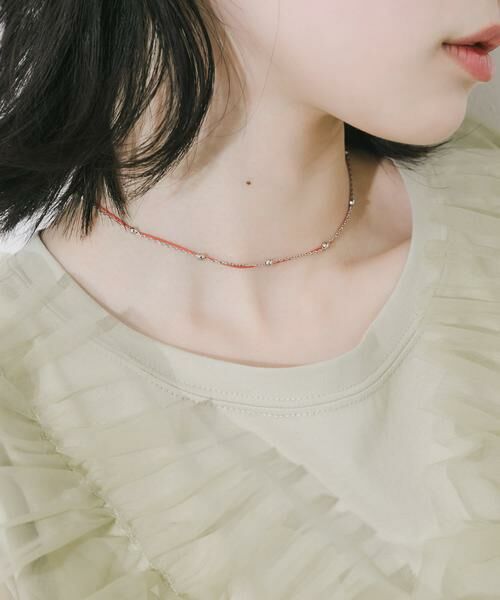SMELLY / スメリー ネックレス・ペンダント・チョーカー | カラーコードチェーンレイヤードネックレス | 詳細1