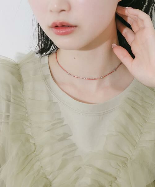 SMELLY / スメリー ネックレス・ペンダント・チョーカー | カラーコードチェーンレイヤードネックレス | 詳細4