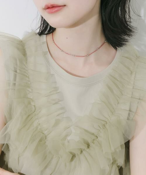 SMELLY / スメリー ネックレス・ペンダント・チョーカー | カラーコードチェーンレイヤードネックレス | 詳細5