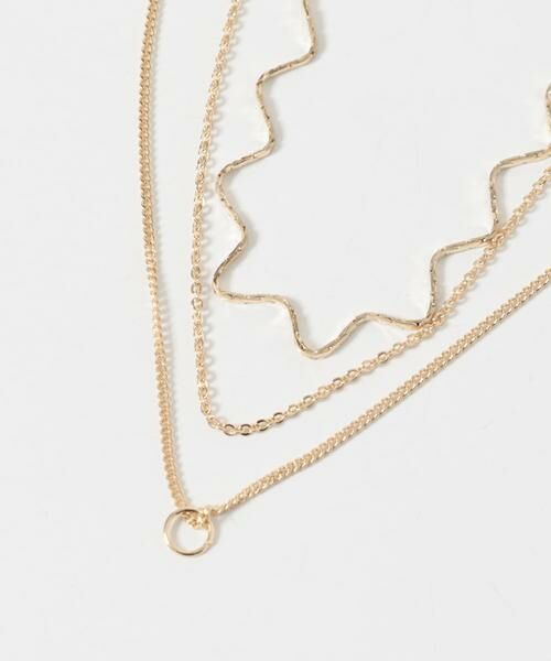 SMELLY / スメリー ネックレス・ペンダント・チョーカー | 3チェーンレイヤードネックレス | 詳細4