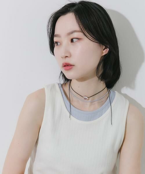 SMELLY / スメリー ネックレス・ペンダント・チョーカー | クリアトップビーズ3セットネックレス | 詳細3