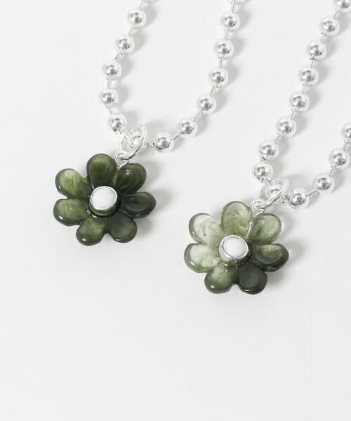 SMELLY / スメリー ネックレス・ペンダント・チョーカー | カラーフラワーマルチWAYネックレス | 詳細12