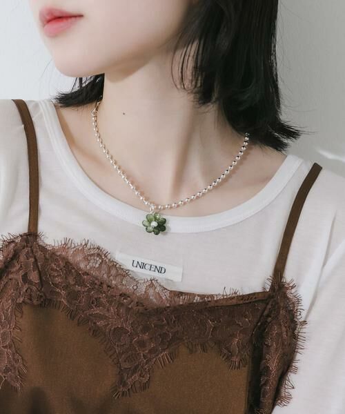 SMELLY / スメリー ネックレス・ペンダント・チョーカー | カラーフラワーマルチWAYネックレス | 詳細2