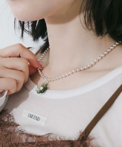 SMELLY / スメリー ネックレス・ペンダント・チョーカー | カラーフラワーマルチWAYネックレス | 詳細3