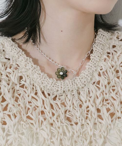 SMELLY / スメリー ネックレス・ペンダント・チョーカー | カラーフラワーマルチWAYネックレス | 詳細7
