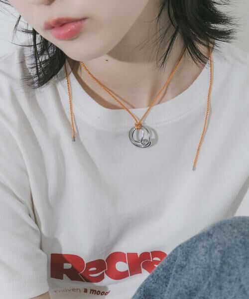 SMELLY / スメリー ネックレス・ペンダント・チョーカー | メタルトップカラーコードチョーカーネックレス（ライトブラウン）