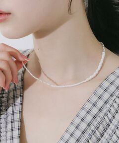 SMELLY / スメリー ネックレス・ペンダント・チョーカー | ステンレスホワイトビーズネックレス