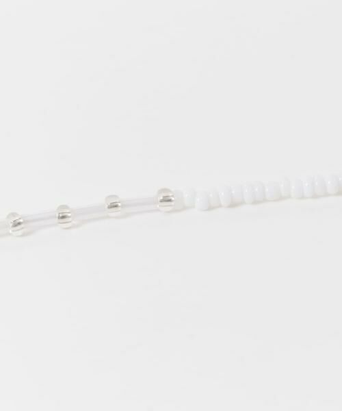 SMELLY / スメリー ネックレス・ペンダント・チョーカー | ステンレスホワイトビーズネックレス | 詳細6