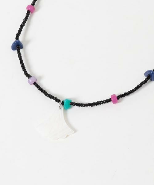 SMELLY / スメリー ネックレス・ペンダント・チョーカー | ステンレスシェルモチーフビーズネックレス | 詳細6