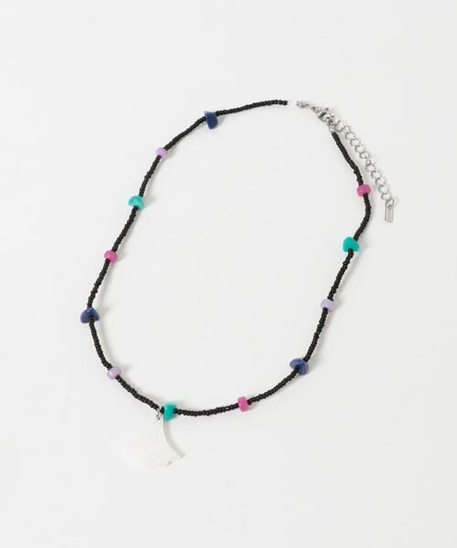 SMELLY / スメリー ネックレス・ペンダント・チョーカー | ステンレスシェルモチーフビーズネックレス | 詳細7