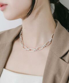 SMELLY / スメリー ネックレス・ペンダント・チョーカー | オーバルリンクボリュームチェーンネックレス