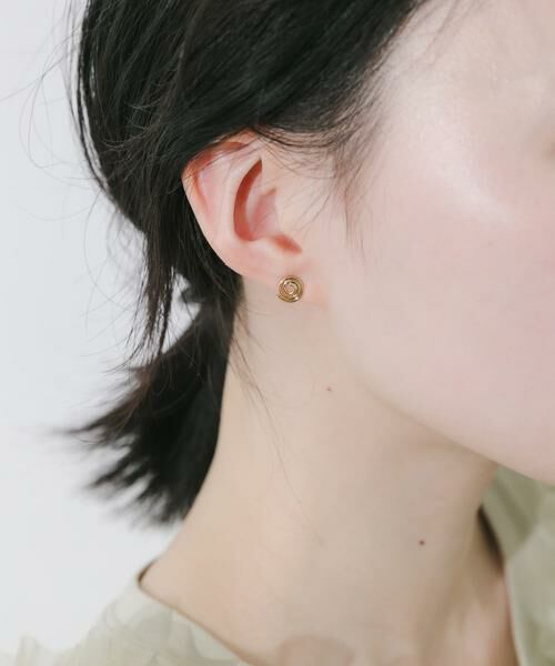 SMELLY / スメリー ピアス・イヤリング | グルグルメタルミニピアス | 詳細2