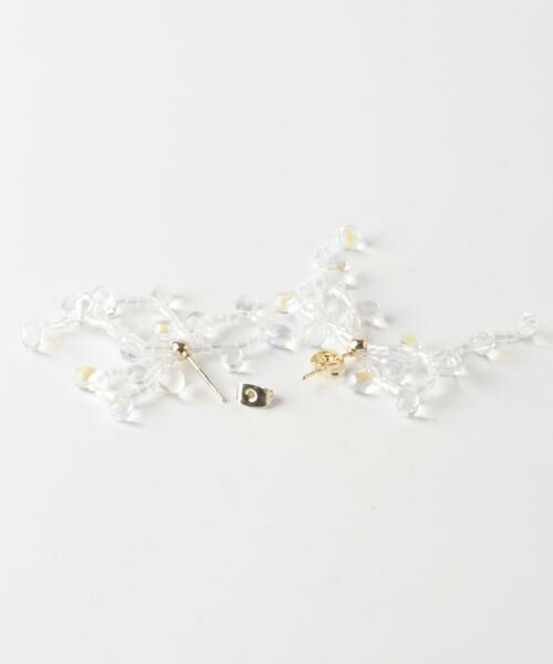 SMELLY / スメリー ピアス・イヤリング | クリアビーズリボンピアス | 詳細8