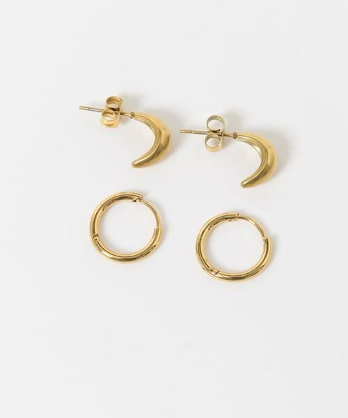 SMELLY / スメリー ピアス・イヤリング | ステンレス2セットピアス | 詳細6