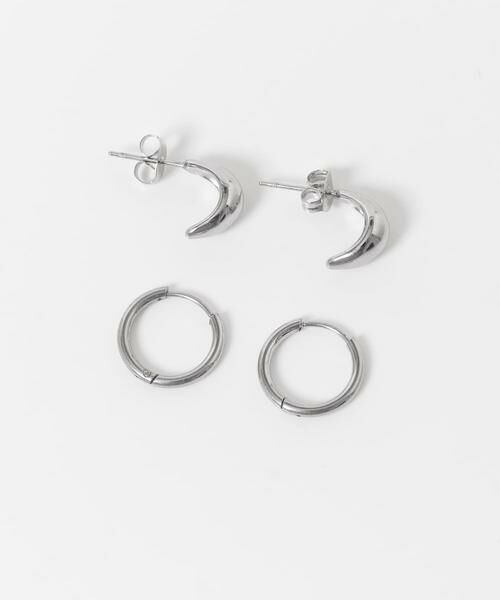 SMELLY / スメリー ピアス・イヤリング | ステンレス2セットピアス | 詳細11