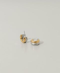 SMELLY / スメリー ピアス・イヤリング | ステンレスコンビフープピアス