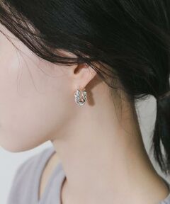 SMELLY / スメリー ピアス・イヤリング | プランプツイストフープピアス