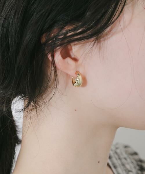 SMELLY / スメリー ピアス・イヤリング | プックリワンタッチイヤリング | 詳細1
