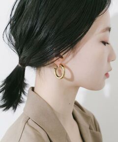 SMELLY / スメリー ピアス・イヤリング | ステンレスボリュームフープイヤリング