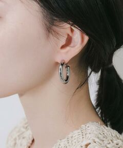 SMELLY / スメリー ピアス・イヤリング | ステンレスボリュームフープイヤリング