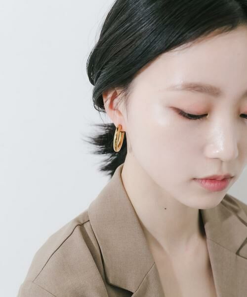 SMELLY / スメリー ピアス・イヤリング | ステンレスボリュームフープイヤリング | 詳細2