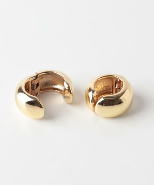 SMELLY / スメリー ピアス・イヤリング | メタルボリュームワンタッチフープイヤリング | 詳細5