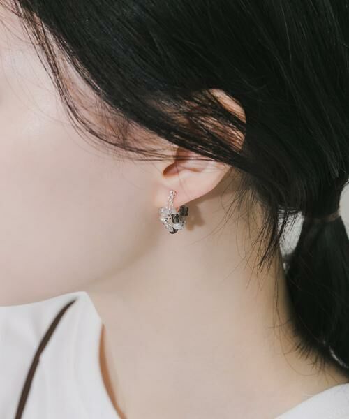 SMELLY / スメリー ピアス・イヤリング | ビーズレイヤードイヤリング | 詳細2