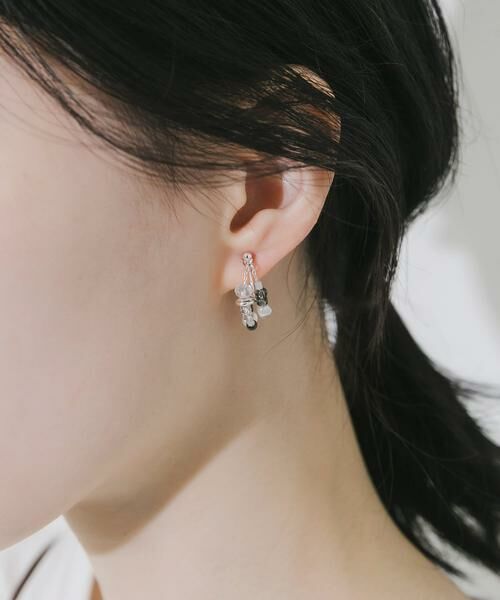 SMELLY / スメリー ピアス・イヤリング | ビーズレイヤードイヤリング | 詳細3