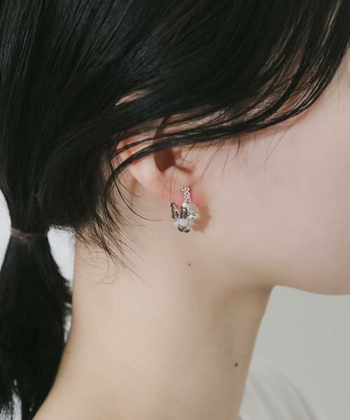 SMELLY / スメリー ピアス・イヤリング | ビーズレイヤードイヤリング | 詳細6