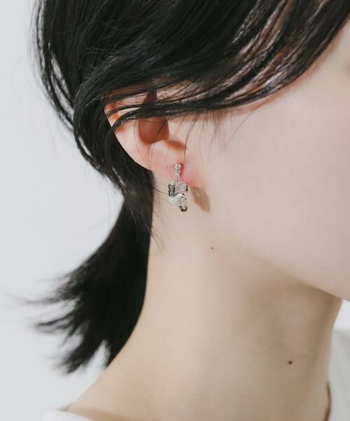 SMELLY / スメリー ピアス・イヤリング | ビーズレイヤードイヤリング | 詳細7