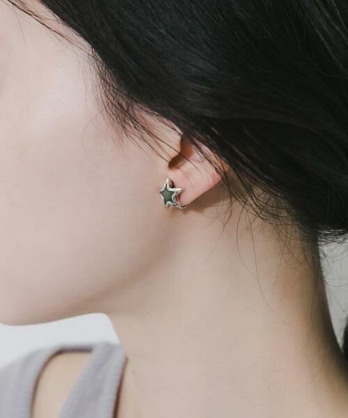 SMELLY / スメリー ピアス・イヤリング | レイヤードスターイヤリング | 詳細4