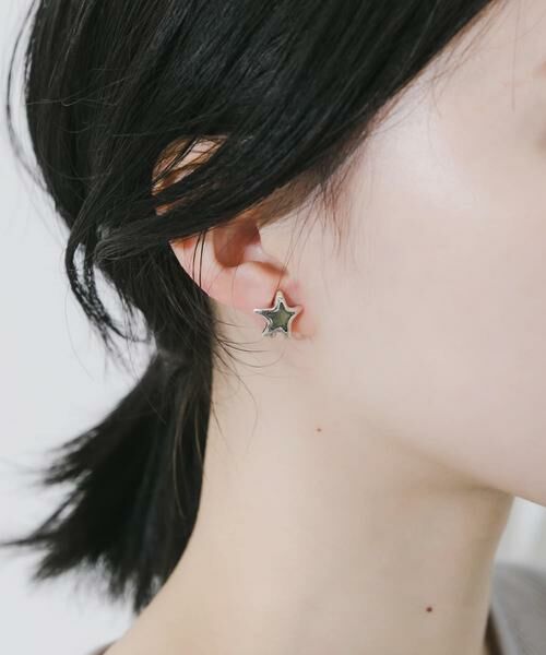 SMELLY / スメリー ピアス・イヤリング | レイヤードスターイヤリング | 詳細5