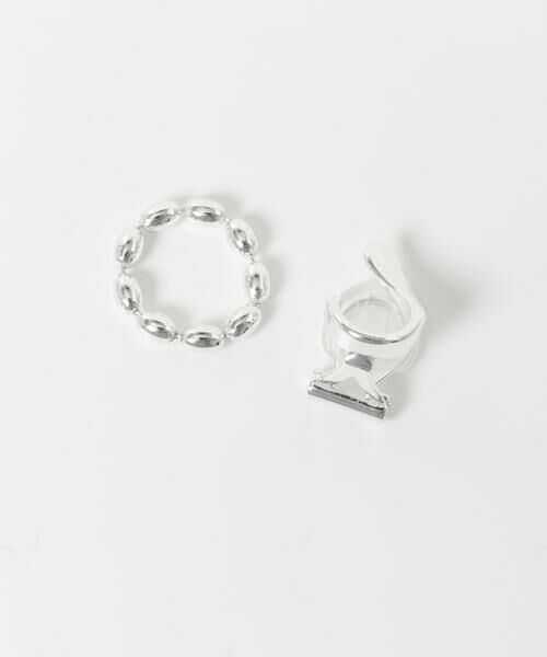 SMELLY / スメリー ピアス・イヤリング | カーブラインラウンドチェーンイヤリング | 詳細7