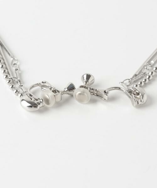 SMELLY / スメリー ピアス・イヤリング | ダブルチェーンイヤリング | 詳細5