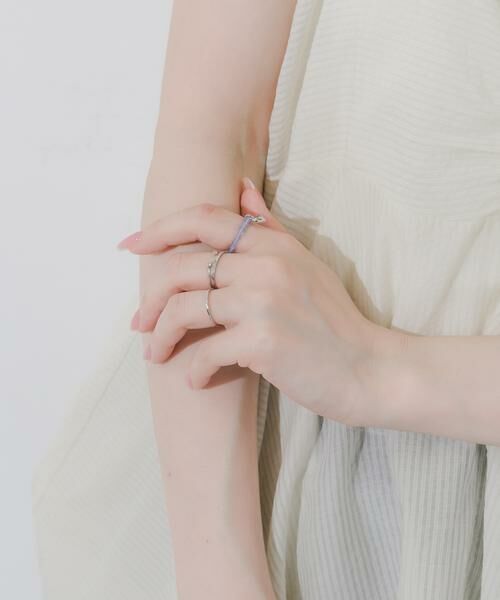 SMELLY / スメリー リング | チャームビーズ4セットリング | 詳細2