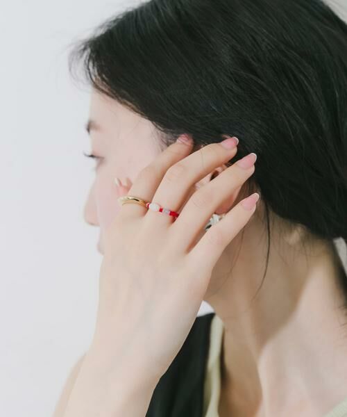 SMELLY / スメリー リング | カラービーズ2セットリング | 詳細2