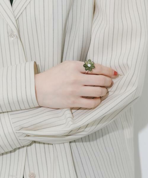 SMELLY / スメリー リング | カラーフラワーリング | 詳細1