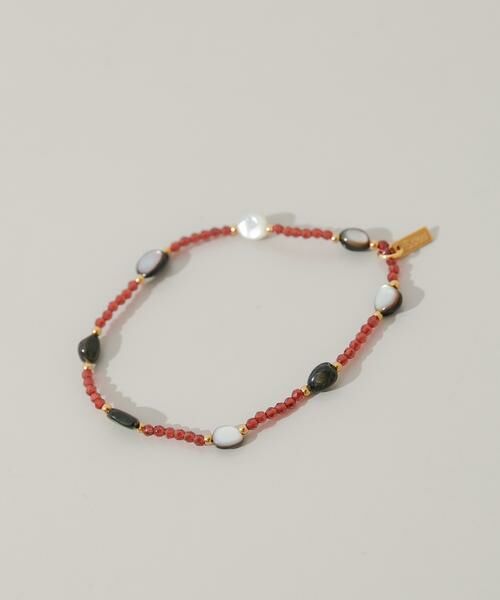 SMELLY / スメリー ブレスレット・バングル | ステンレスストーンカラービーズブレスレット | 詳細1
