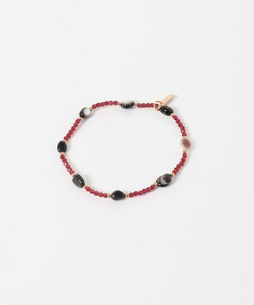 SMELLY / スメリー ブレスレット・バングル | ステンレスストーンカラービーズブレスレット | 詳細2