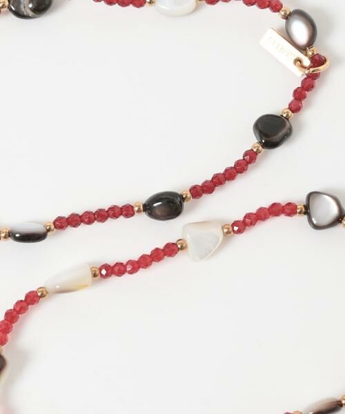 SMELLY / スメリー ブレスレット・バングル | ステンレスストーンカラービーズブレスレット | 詳細4