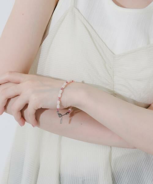 SMELLY / スメリー ブレスレット・バングル | ステンレスポイントカラービーズブレスレット | 詳細5
