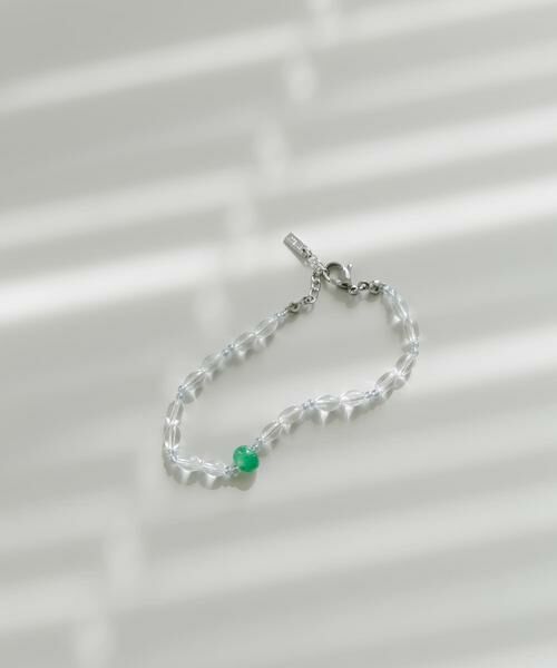 SMELLY / スメリー ブレスレット・バングル | ステンレスカラートップビーズブレスレット | 詳細1