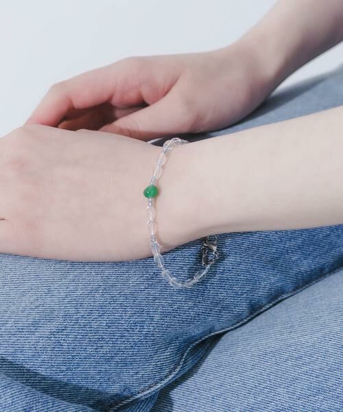 SMELLY / スメリー ブレスレット・バングル | ステンレスカラートップビーズブレスレット | 詳細3