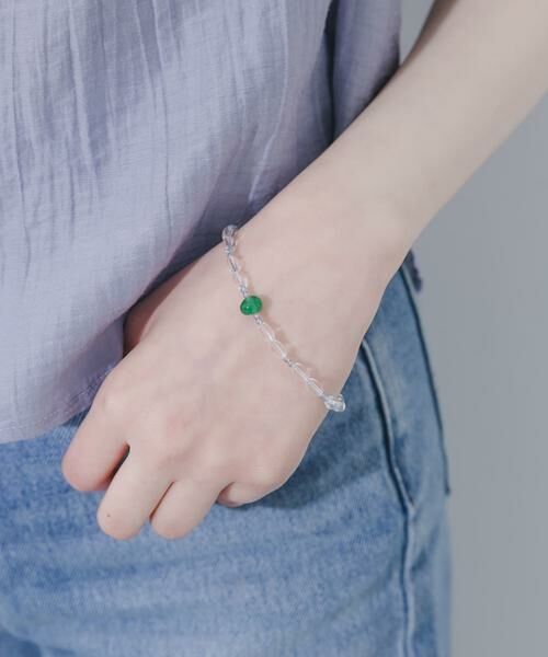 SMELLY / スメリー ブレスレット・バングル | ステンレスカラートップビーズブレスレット | 詳細5