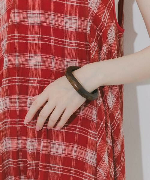 SMELLY / スメリー ブレスレット・バングル | ニュアンスラインウッドバングル | 詳細1