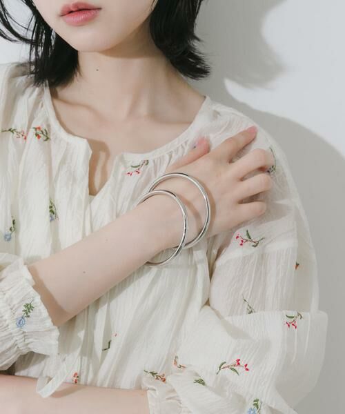 SMELLY / スメリー ブレスレット・バングル | シンプルメタル2セットバングル | 詳細1